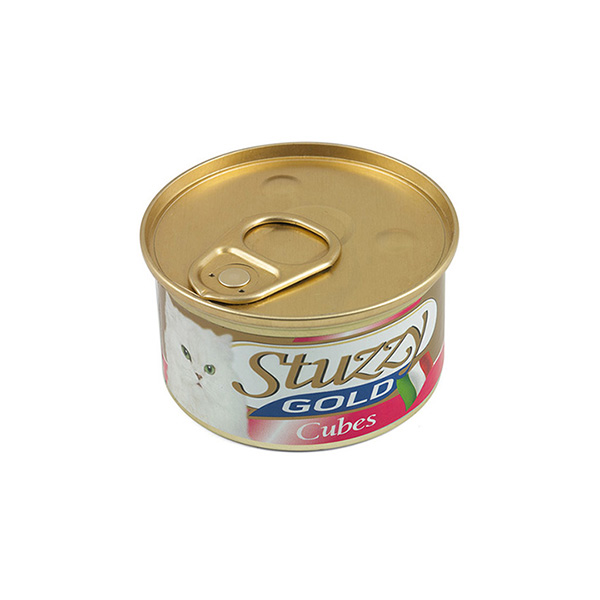 Stuzzy Gold Cat Сhicken Сube Курица в соусе консервы для кошек, 85 г